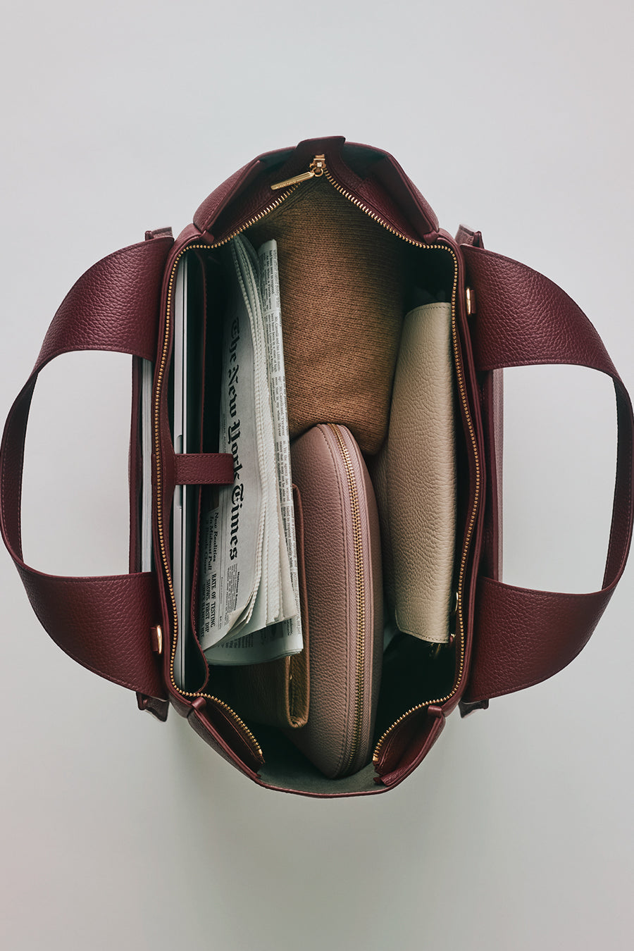 Mila Satchel Cherry / One Size