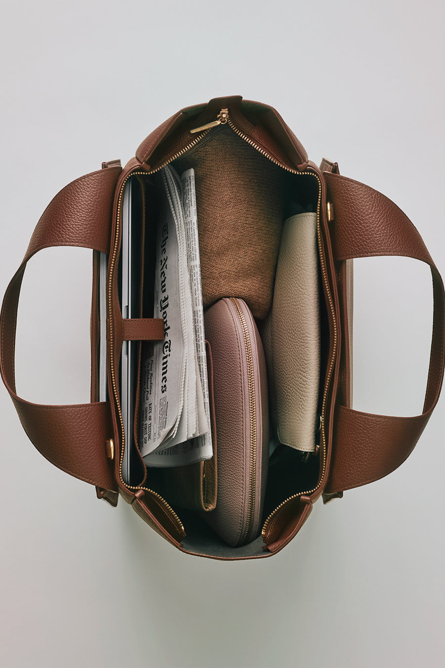 Mila Satchel Dark Chestnut / One Size