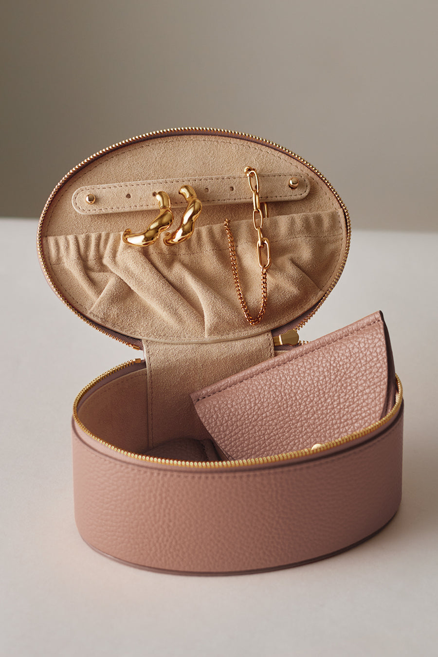 Large Jewelry Case Soft Rose / One Size