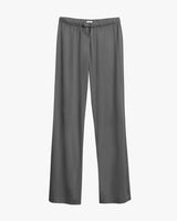 Loose-fitting pants with an elastic waistband.