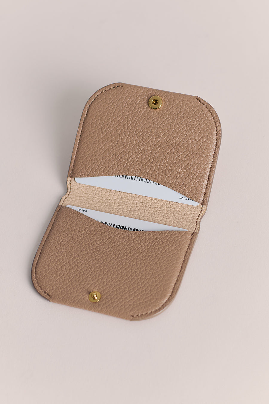 Fold Cardholder Cappuccino / One Size