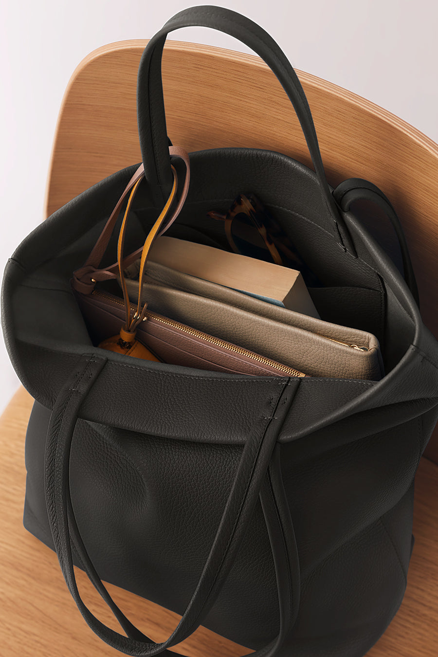Tall Easy Tote Black / One Size