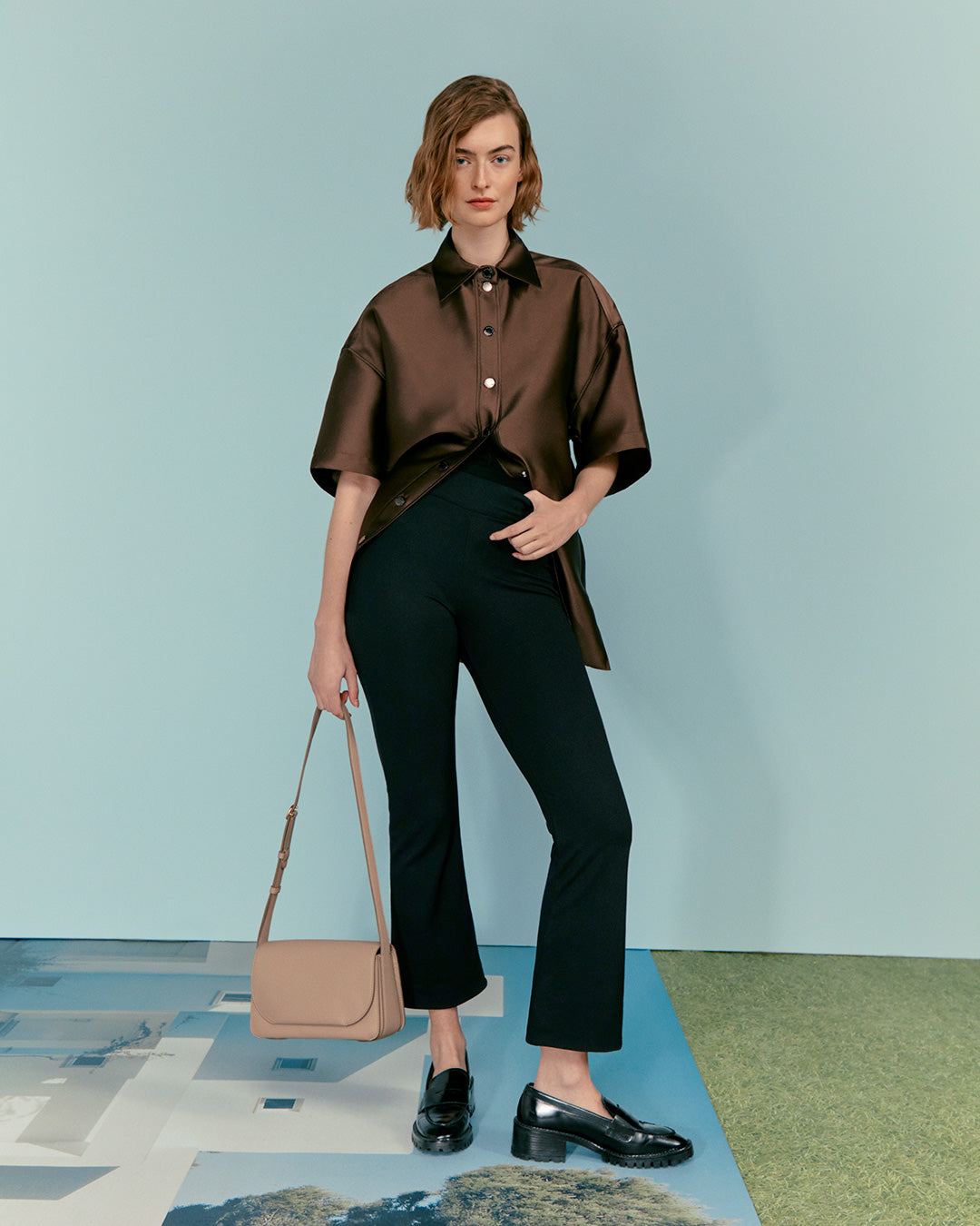 Ponte Slim Flare Pant – Cuyana