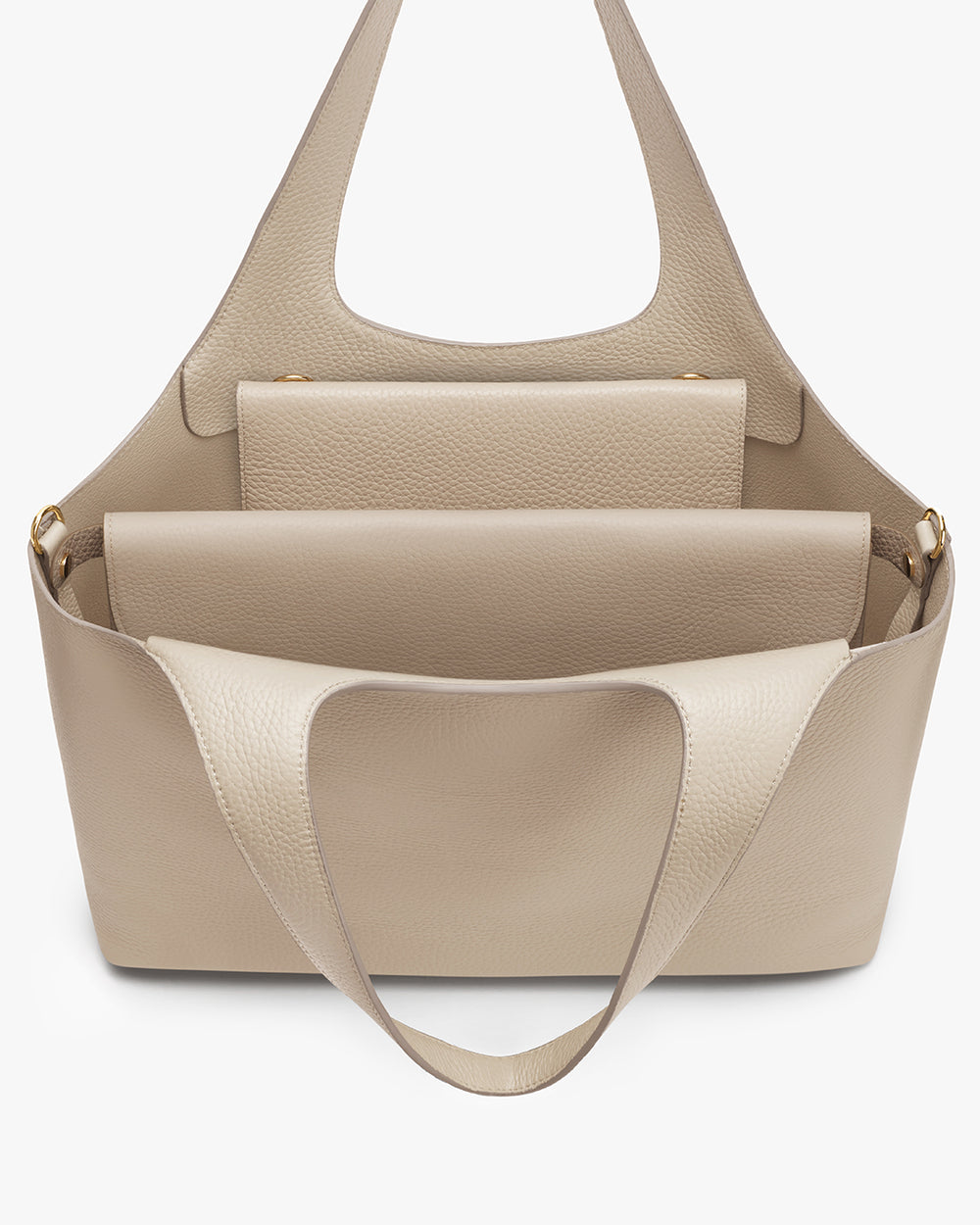 Tech Carryall 16-inch Handbag with a small pouch attached inside.