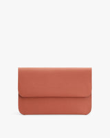Wallet on a plain background