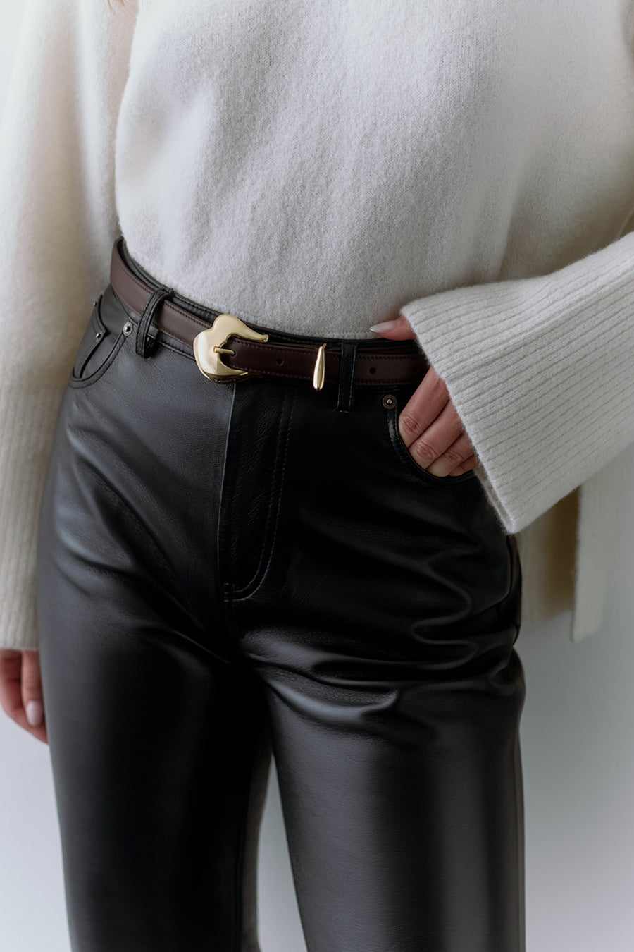 Celestia Belt Toffee / Small - Medium