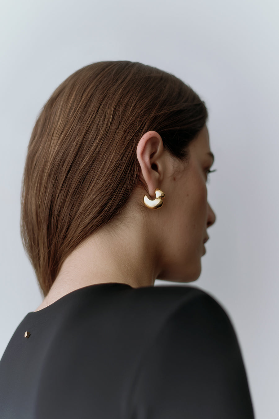 Mini Celestia Hoop Earrings Gold / One Size