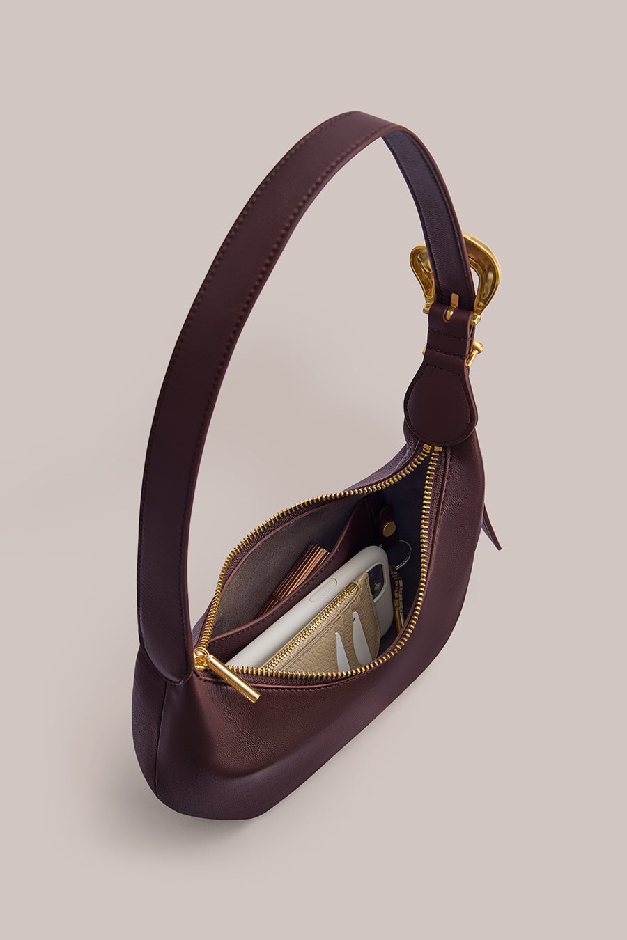 Mini Celestia Bag Plum / One Size