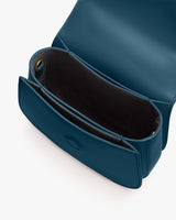 Open handbag bag with visible interior compartments.
