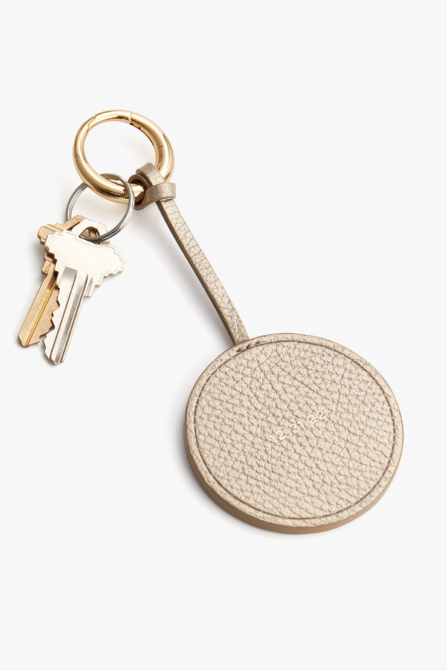 Circle Keychain Champagne / One Size