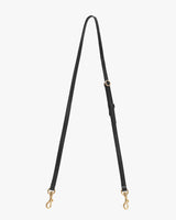 Adjustable strap with metal clasps on both ends.