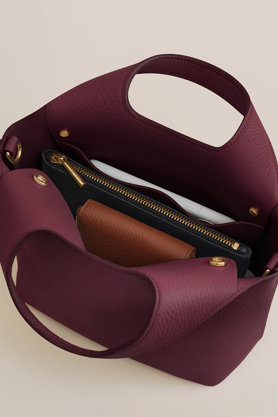 Mini System Tote Cherry / One Size