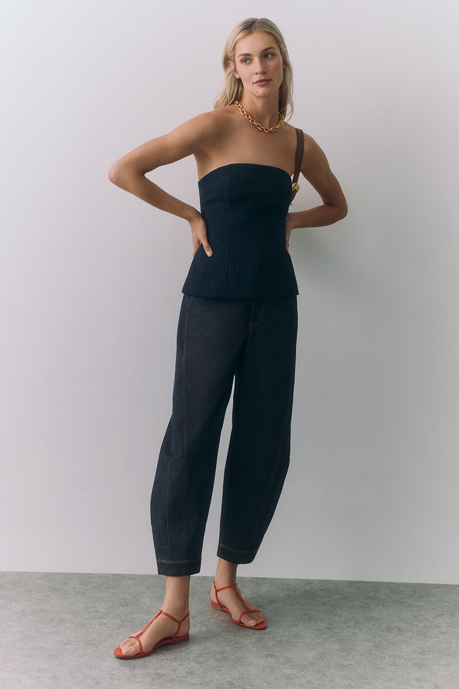 Barrel Pant Indigo / Extra Large