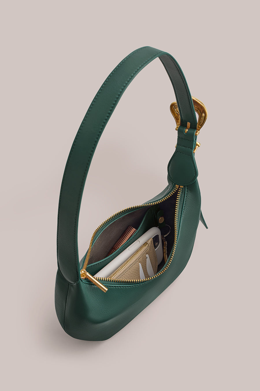 Mini Celestia Bag Bottle Green / One Size