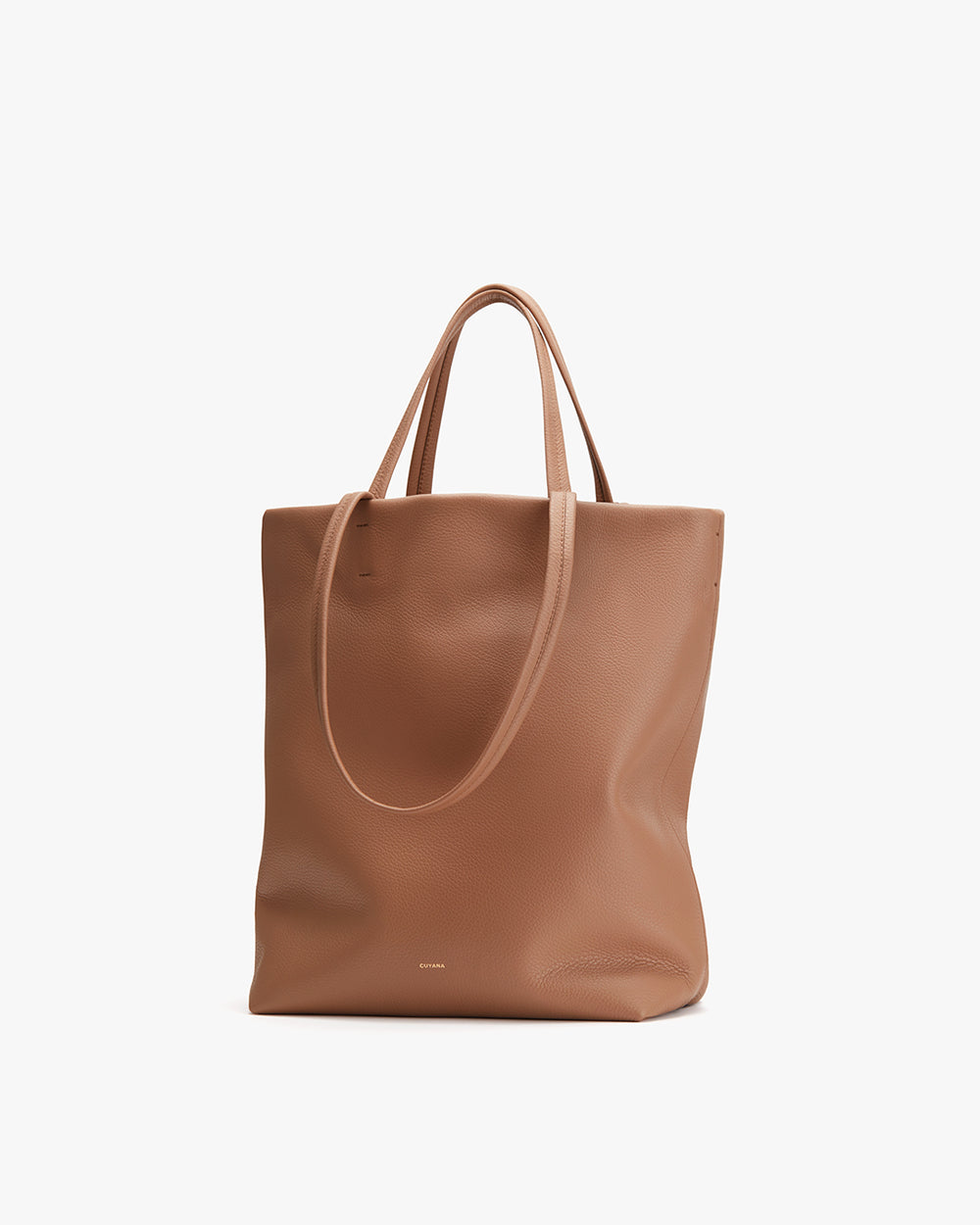 Tote bag standing against a plain background.
