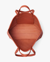 Open bag with handles and internal pocket shown from top angle.