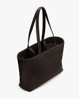 Tote bag with long handles and an open top design.