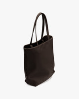 Simple tote bag with long handles