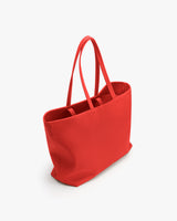 Tote bag with long handles in a simple design.
