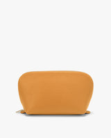 Rectangular pouch with a zip closure on top.