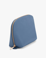 Small zippered pouch with a textured surface.