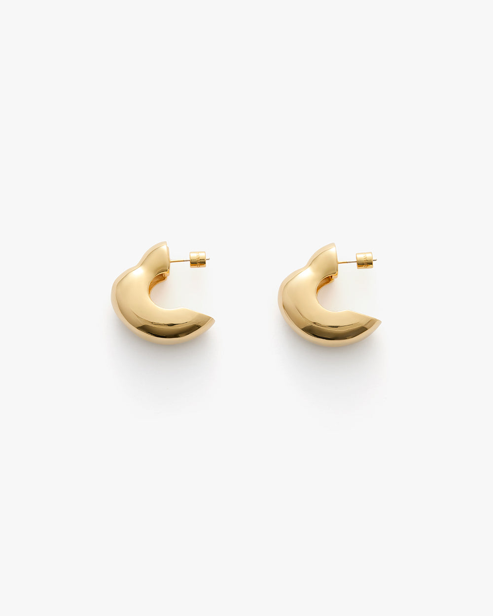 Pair of hoop earrings