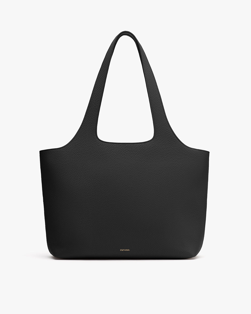 Tote bag with a minimalist design and textured surface