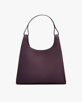 Handbag with single strap and wide base