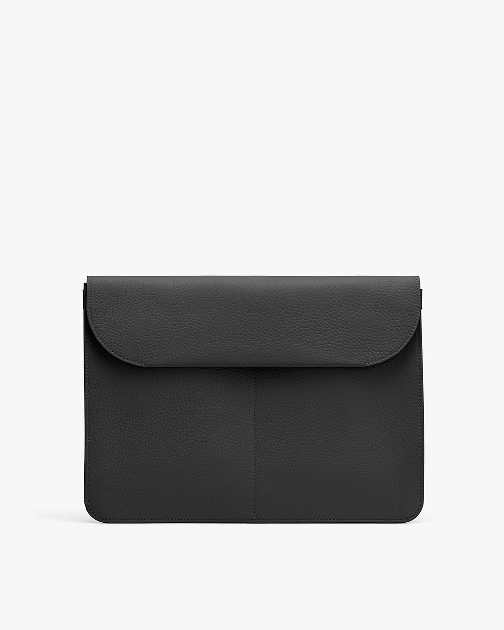 Simple crossbody bag with a flap closure.