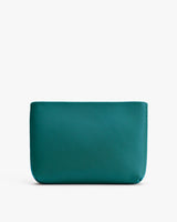 Rectangular pouch on a plain background