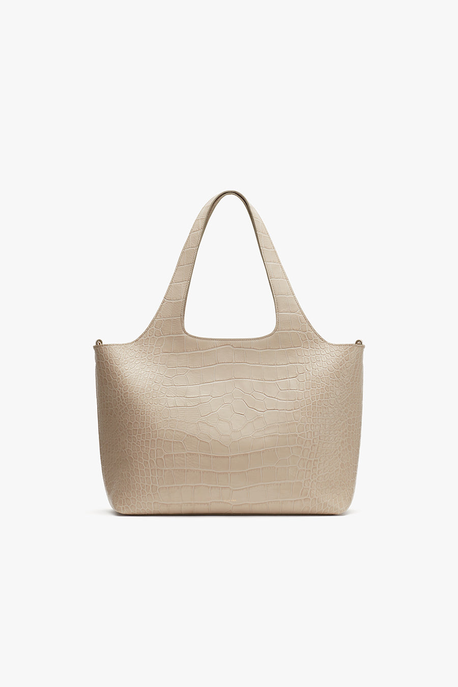 System Tote 13-inch (Croco) Stone / One Size