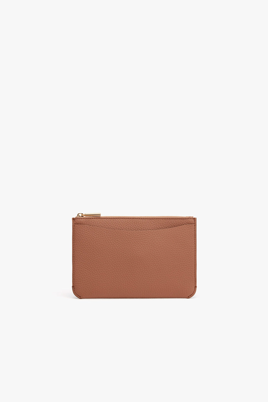 System Zipper Pouch Caramel / One Size