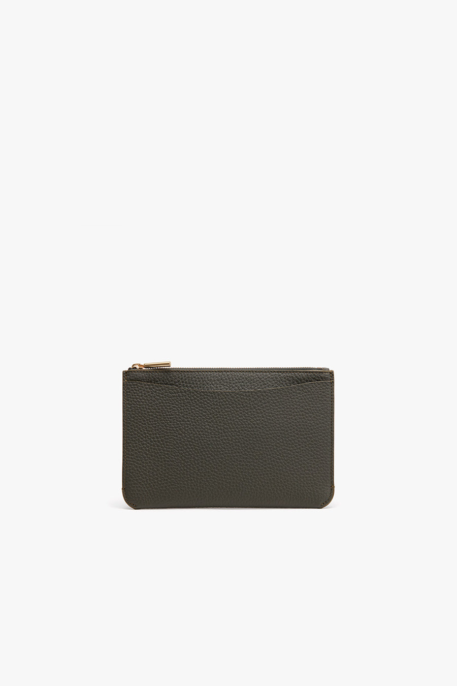 System Zipper Pouch Dark Olive / One Size