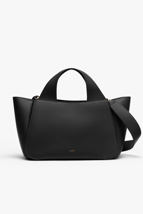 Mila Satchel Black / One Size