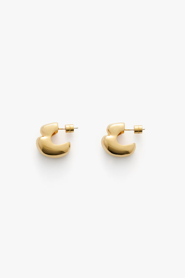 Mini Celestia Hoop Earrings Gold / One Size