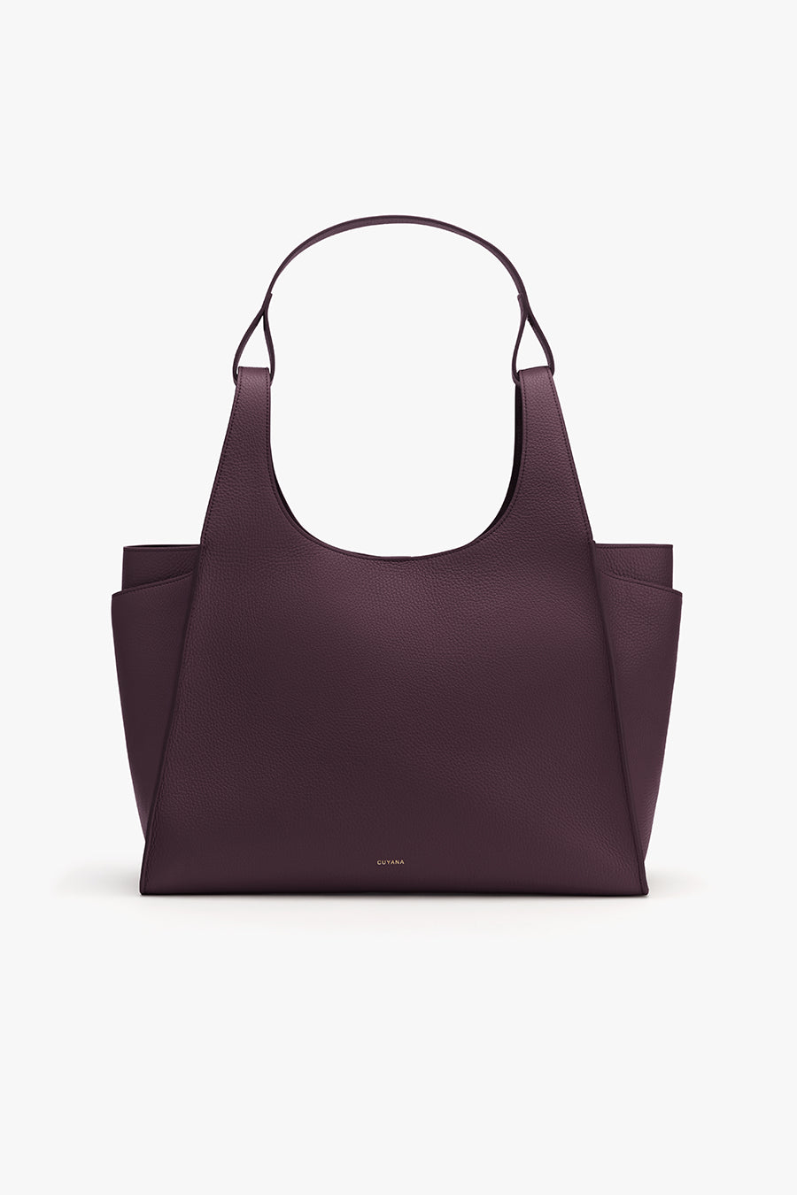 Double Loop Satchel Plum / One Size