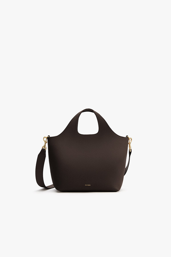 Small System Zipper Tote Mocha / One Size