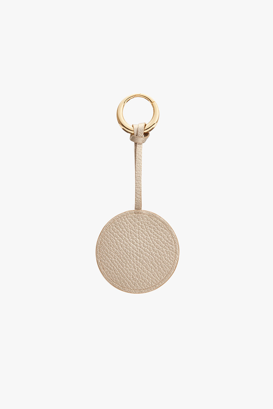 Circle Keychain Champagne / One Size