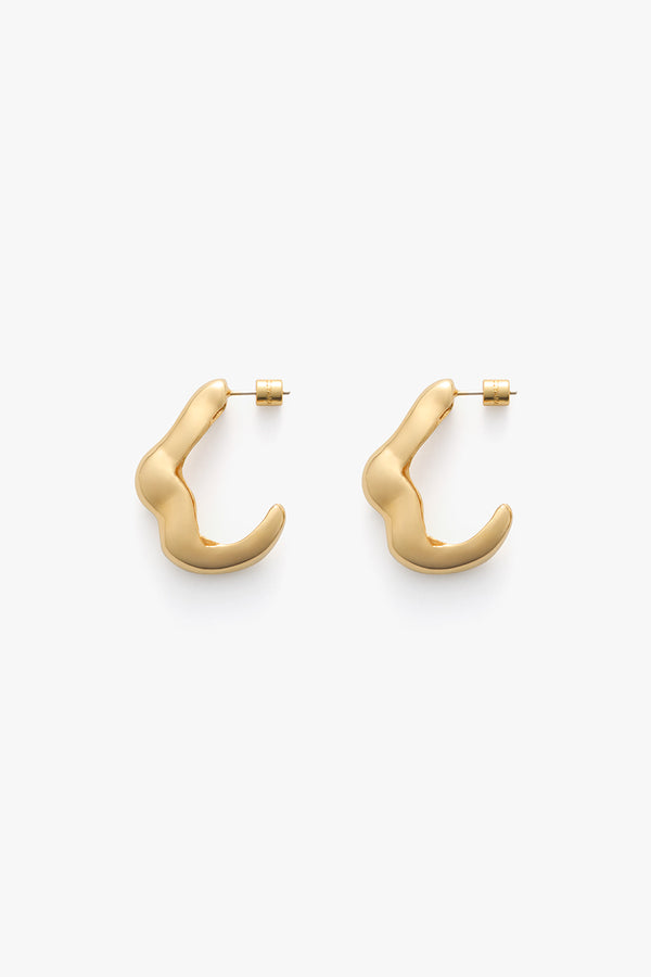 Ola Hoop Earrings Gold / One Size