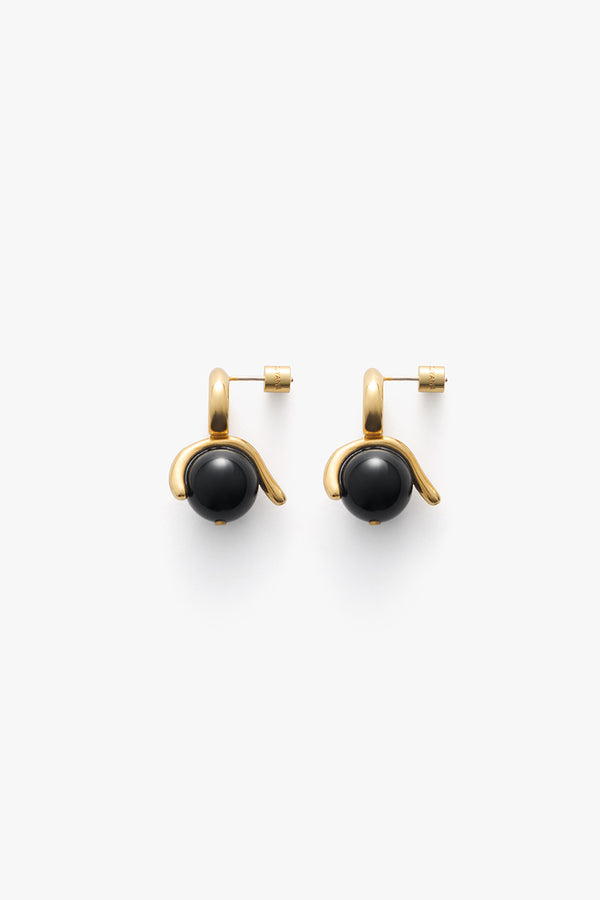 Ola Sphere Earrings Gold / One Size