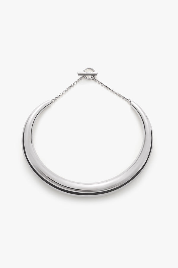 Sculpted Necklace Silver / One Size