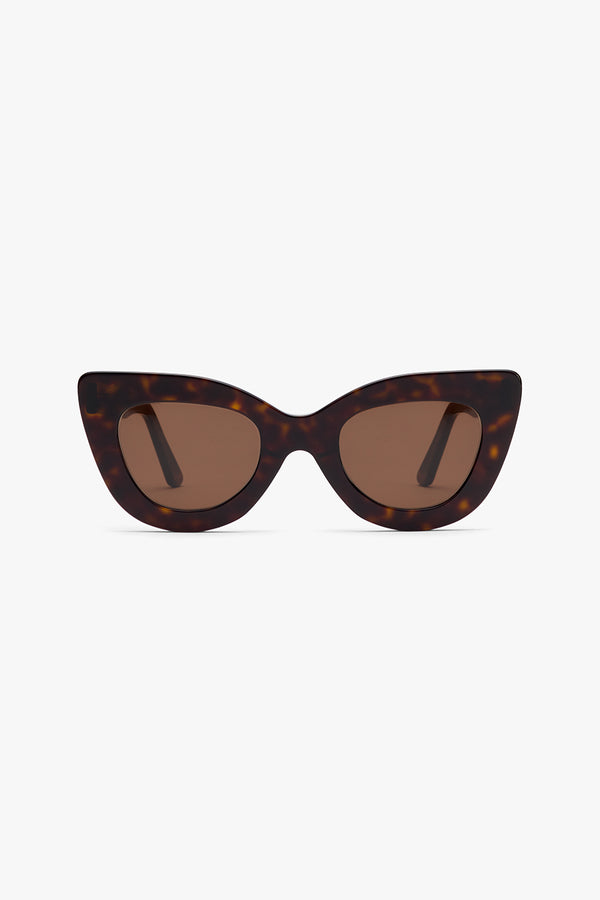 Brisa Sunglasses Brown Tortoise / One Size