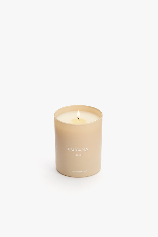 Rosa Candle Beige / One Size