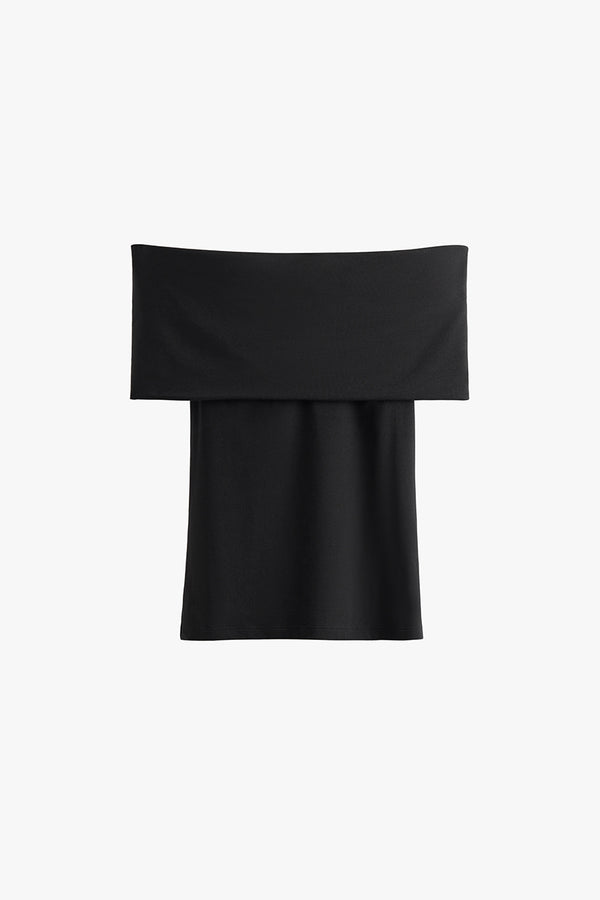 Off-The-Shoulder Top Black / Extra Small