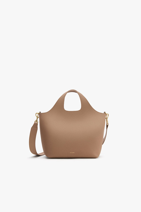 Small System Zipper Tote Cappuccino / One Size