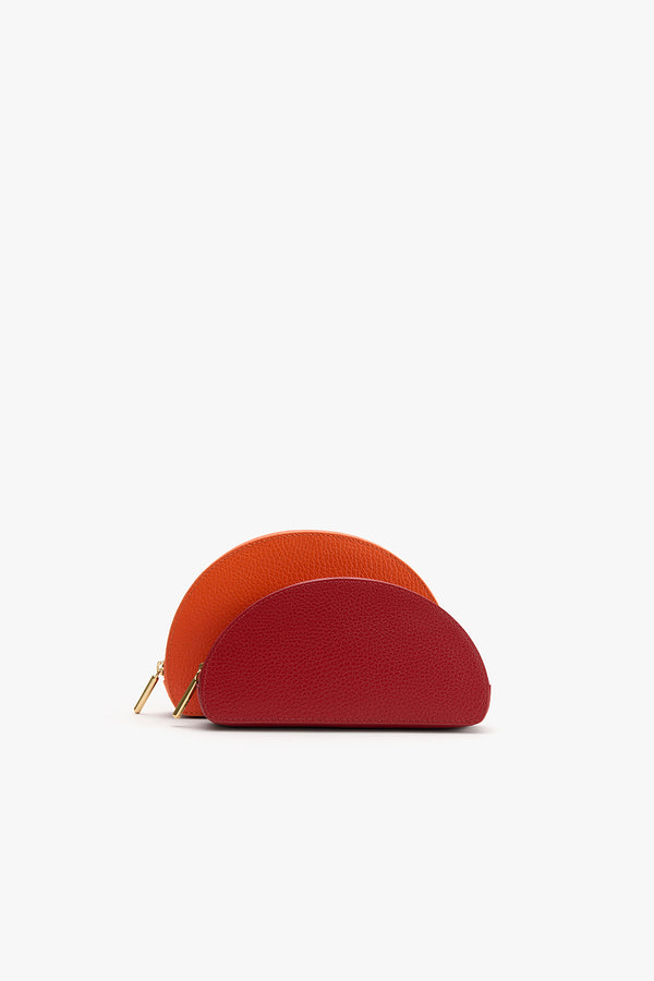 Sunset Pouch Set Poppy/Sangria / One Size