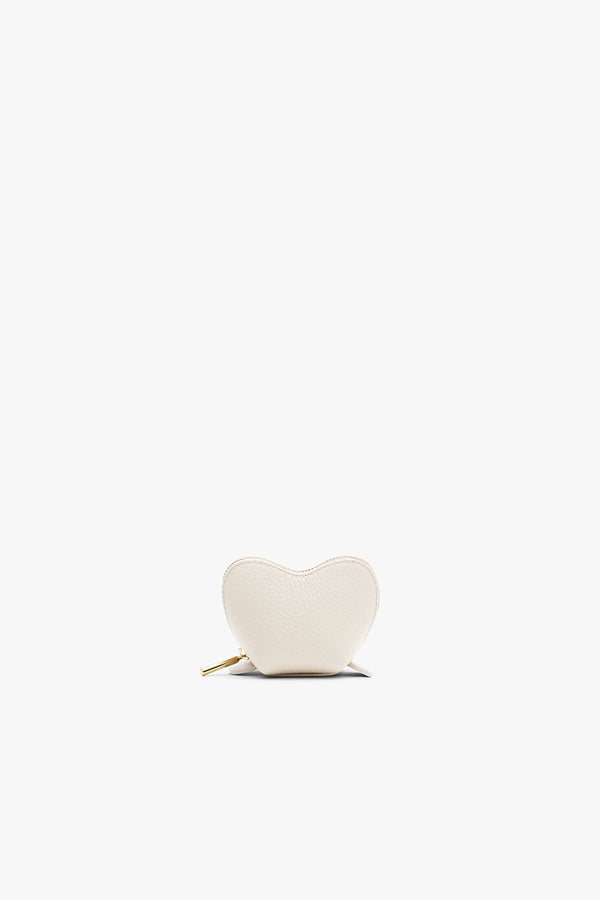 Tiny Heart Case Ecru / One Size