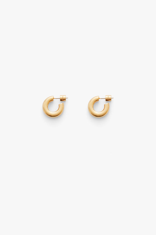 Mini Hoop Earrings Gold / One Size