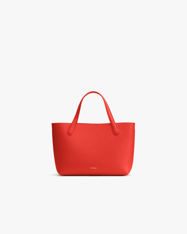 Mini Structured Tote Chili / One Size