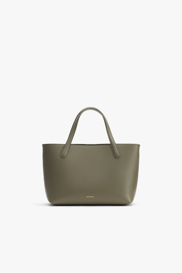 Mini Structured Tote Olive / One Size